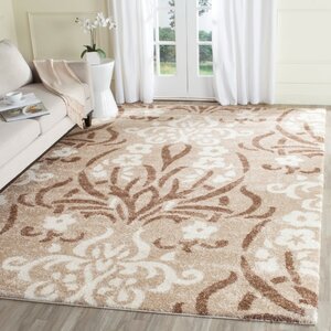 Flanery Light Beige Area Rug