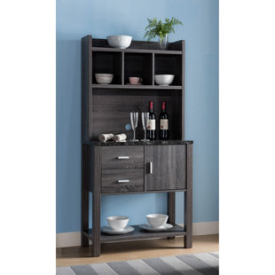 Cabinet Baker S Racks Wayfair Alley Multi Storage Distressed Solid Wood Baker S Rack