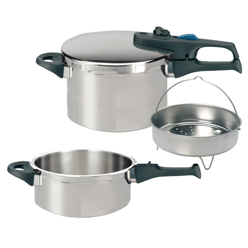 ELO Praktika 5Piece Stove Top Pressure Cooker Set & Reviews Wayfair