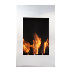Xelo Wall Mount Ethanol Fireplace by BioFlame