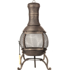 Corona Cast iron Wood Burning Chiminea