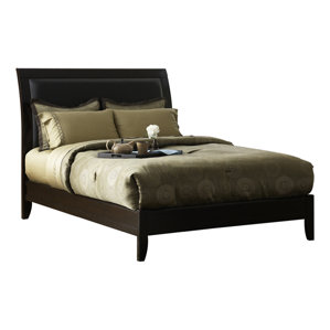 Hudson Upholstered Platform Bed by Loon Peak