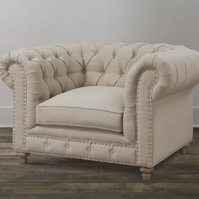TOV Soho Chesterfield Chair & Reviews Wayfair
