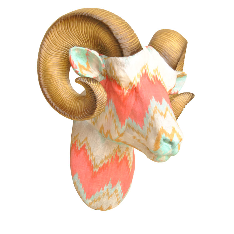 Wrought Studio Ram Head Wall Décor Wayfair