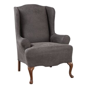Ultimate Stretch T-Cushion Wingback Slipcover
