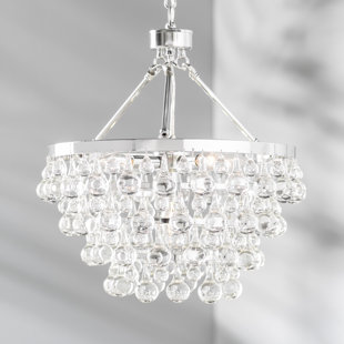 Crystal Chandeliers You Ll Love Wayfair Ahern 5 Light Crystal Chandelier