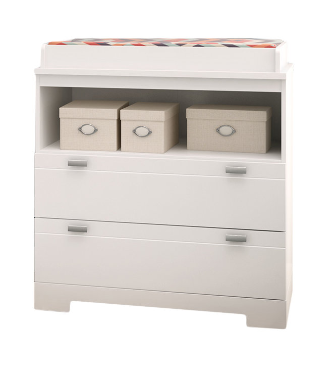 South Shore Reevo 2 Drawer Changing Dresser & Reviews Wayfair