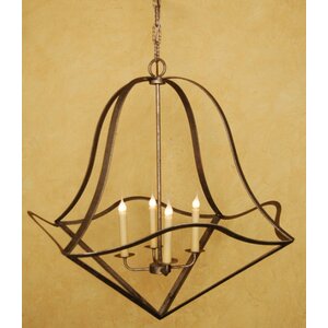 4-Light Foyer Pendant