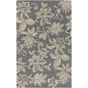 Rhodes Elsie Hand-Tufted Gray/Off-White Area Rug