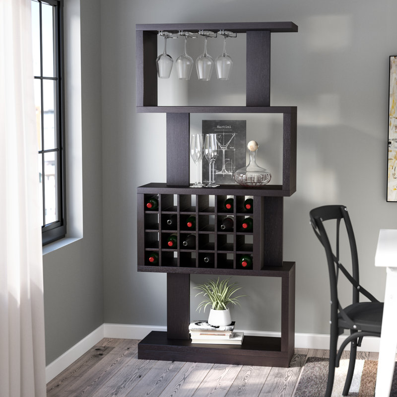 Zipcode Design Matson 24 Bottle Floor Wine Glass Rack ...