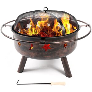 Steel Wood Burning Fire Pit