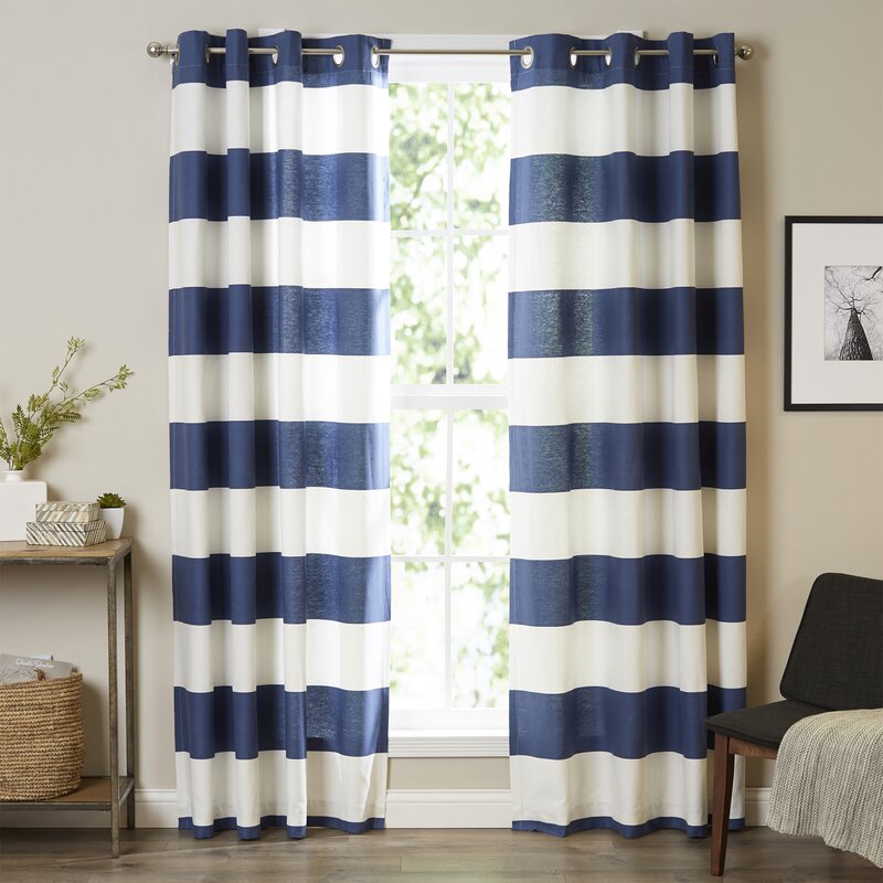 Nautica Nautica Cabana Stripe Curtain Panels & Reviews | Wayfair