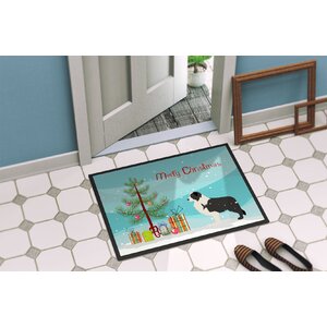 Border Collie Door Mat