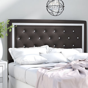King Faux Leather Headboard Wayfair Quickview