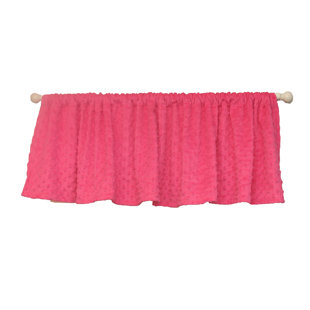 Hot Pink Ruffle Curtains Wayfair Hot Pink Zebra Curtain Valance