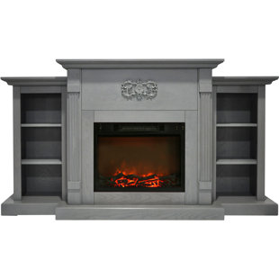 2 Sided Electric Fireplace Wayfair