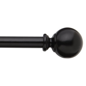 Wayfair Basics Single Curtain Rod & Hardware Set