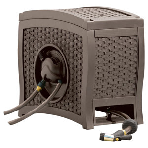 Touch & Go Plastic Hose Reel with Automatic Rewind