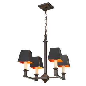 Columbine Valley 4-Light Candle-Style Chandelier