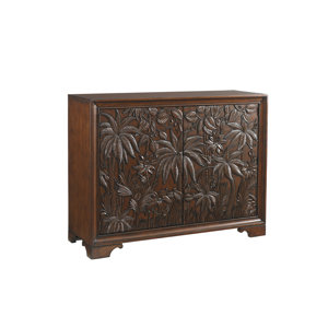 Landara Balboa 2 Drawer Carved Door Accent Cabinet