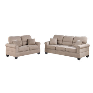 Boyster 2 Piece Living Room Set by Cha..
