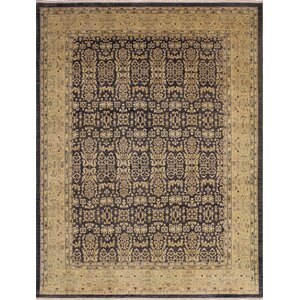 One-of-a-Kind Montagueu00a0Hand-Knotted Green Area Rug