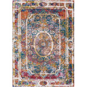 Felicienne Medallion Boho Modern Area Rug