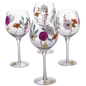 Acanthe 17 oz. Wine Glass (Set of 4)