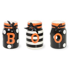 Witchy World Boo Storage Jar Set (Set of 3)