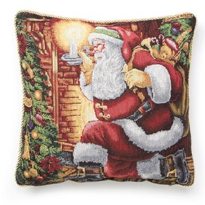 Santa Claus Design Throw Pillow