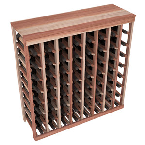 Karnes Redwood Table Top 64 Bottle Flo..