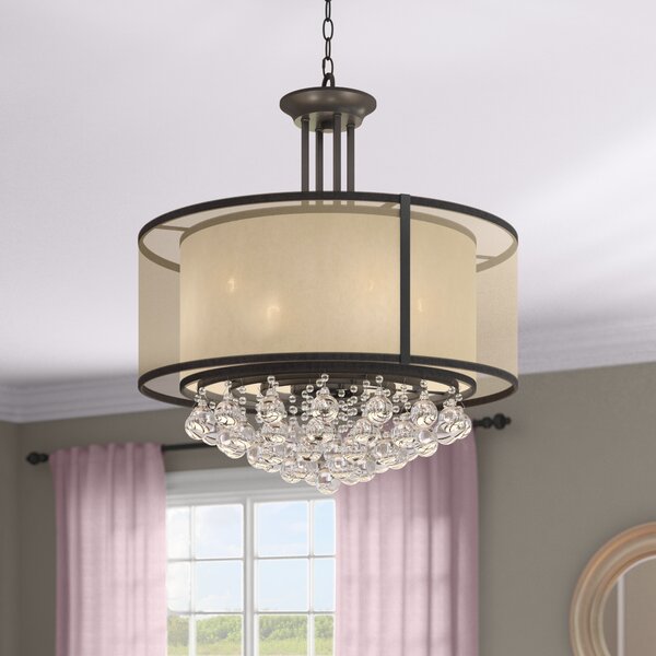 Drum Shade Ceiling Light Chandelier | Wayfair