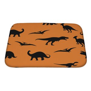 Dinosaurs Jurassic Bath Rug