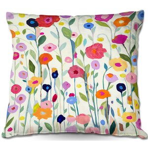 Flowers Throw Pillow