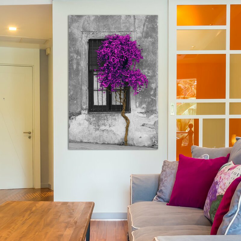 East Urban Home 'Tree in Front of Window' Graphic Art Print & Reviews ...