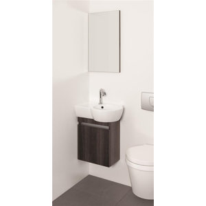 Check price and read more information from trusted store. Belfry Bathroom 49,5 cm Wandmontierter Waschtisch Aico mit Spiegel und Aufbewahrungsschrank