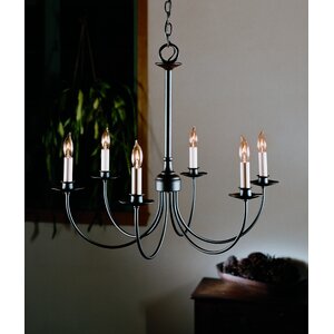 6-Light Candle-Style Chandelier