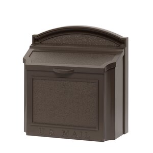 The Large Capacity Locking Wall Mounted Mailbox