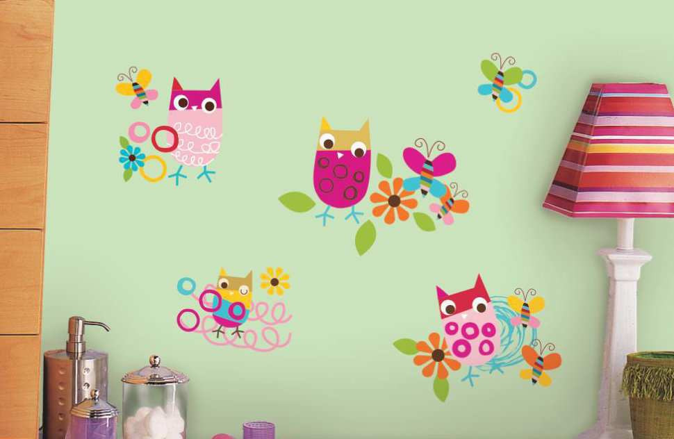 Room Mates Zutano Owls Wall Decal & Reviews Wayfair