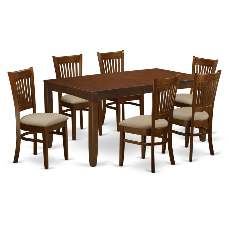 East West Lynfield 7 Piece Dining Set Reviews Wayfair