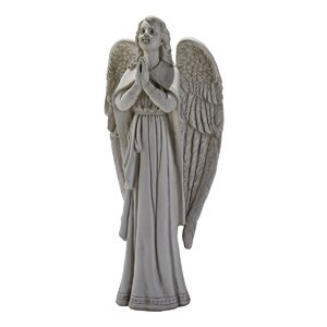 Divine Guidance Praying Angel Statue