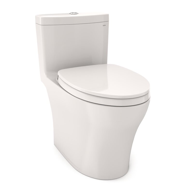 Toto Aquia® IV DualFlush Elongated OnePiece Toilet (Seat Included) Wayfair.ca
