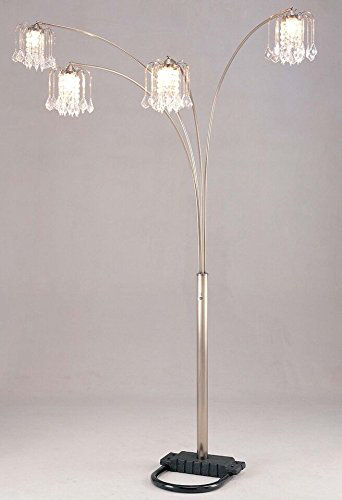 House Of Hampton Epperson 81 Modern Faux Crystal Tree Floor Lamp Epperson 81 Modern Faux Crystal Tree Floor Lamp