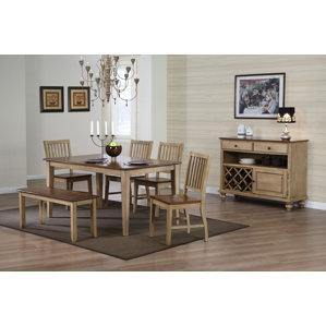 Huerfano Valley 6 Piece Dining Set by Loon Peak