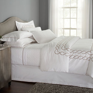 Hotel Quality Bedding Wayfair Eternal Embroidered 3 Piece Duvet Cover Set
