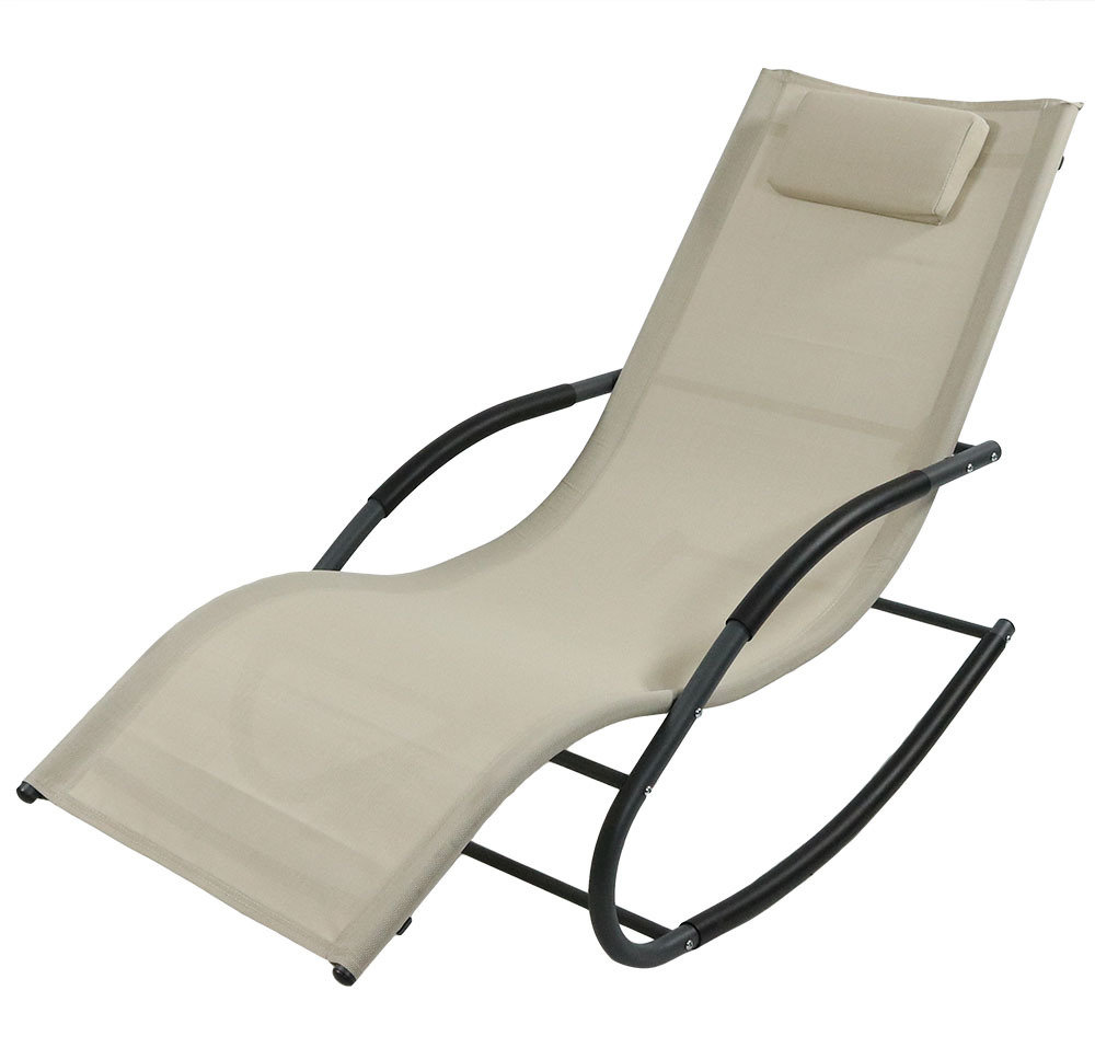 Ware Rocking Wave Chaise Lounge With Pillow Reviews Joss Main