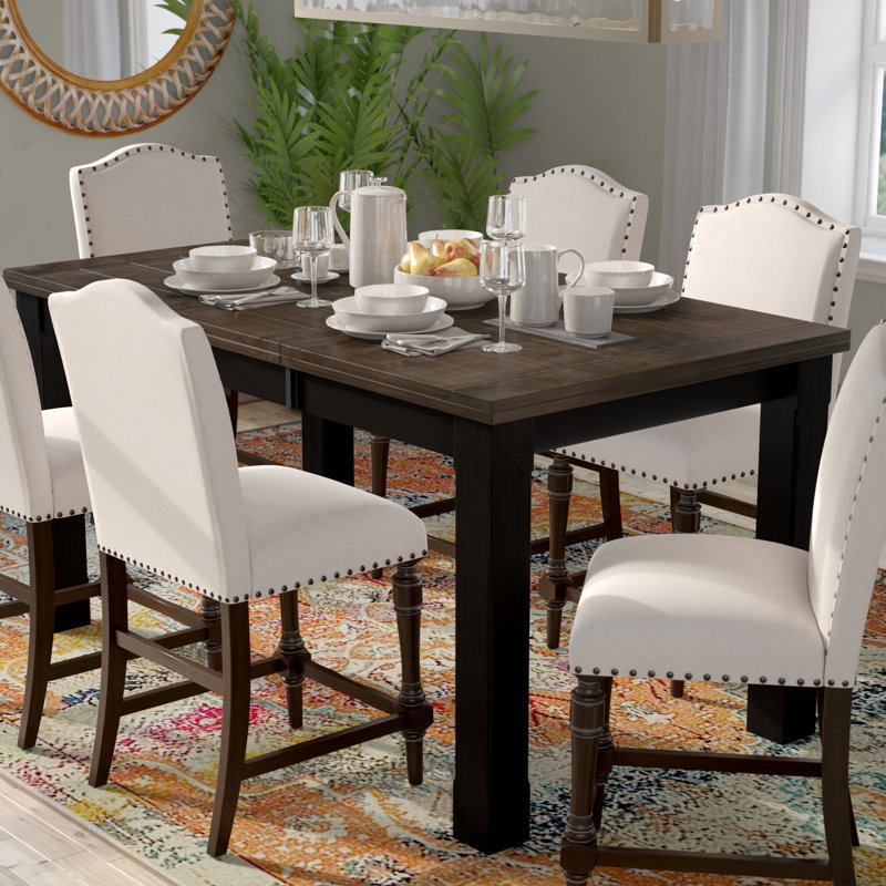 Landrum Counter Height Extendable Dining Table Reviews Joss Main