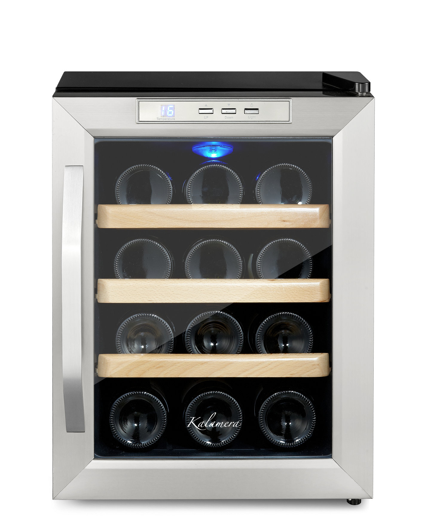 Wine Coolers Refrigerators You Ll Love Wayfair 12 Bottle Single Zone Freestanding Wine Cooler