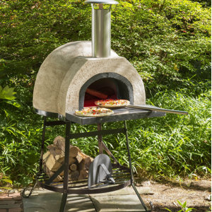 Rustic Wood Fired Oven - Plain Front