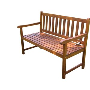 Pine Hills Acacia Wood Garden Bench